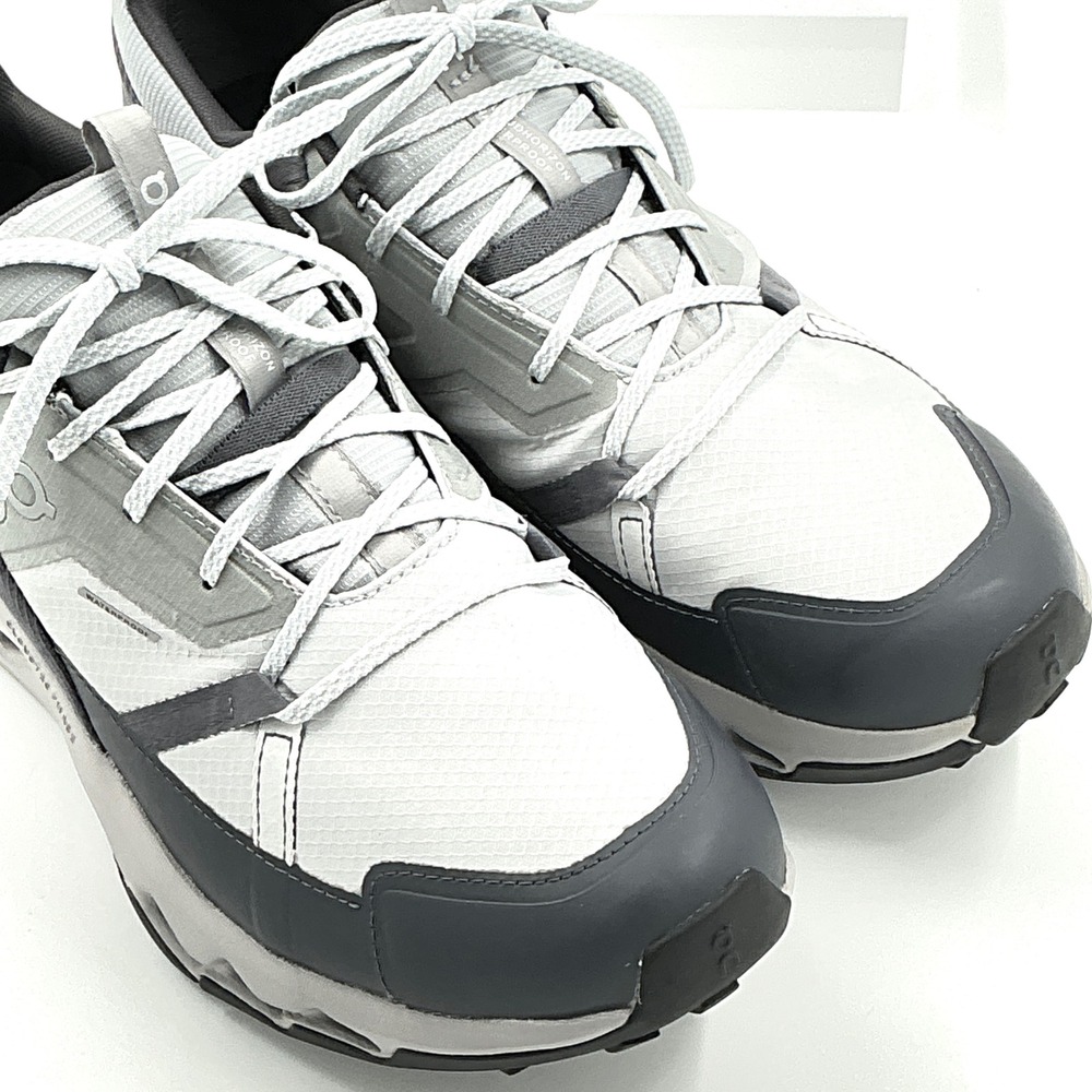 On Running Mens Size 10.5 Sneaker Grey Waterproof NEW Cloudhorizon $170 - Picture 2 of 12
